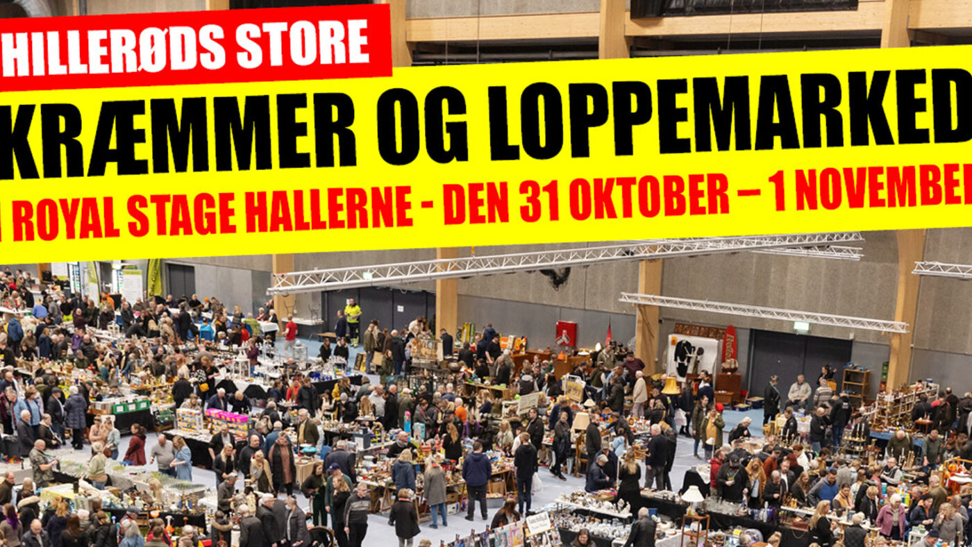 Kræmmer- og loppemarked med over 200 stande i Royal Stage